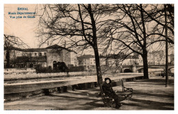 Epinal - Musée Départemental - Vue Prise Du Cours - Epinal