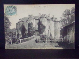 27403 . CHATEAU D'HARCOURT . COLL. WALTER . OBLITEREE 1905 - Harcourt