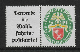 MiNr. W34, Postfrisch ** - Carnets