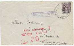 Hospital Concession Postal Rate To Tasmania, 1947 - Other & Unclassified