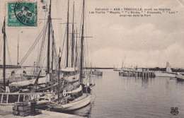 Yachts " Magde " Etoile " " Elisabeth " " Lais "  Regates Envoi Chambly Oise - Vela