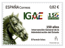 España. Spain. 2024. Efemérides. 150 Años Intervencion General De La Admon. Del Estado (IGAE) - Unused Stamps