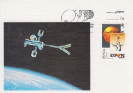 Carte  Maximum  1er  Jour    ESPAGNE   Exposition  Universelle   SEVILLE   1992 - 1992 – Sevilla (Spain)