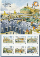 Les Toits De Paris - Neuf - 6 Timbres VP - Autoadhesif - Autocollant - Collector - Collectors