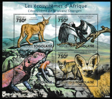 TOGO  2011  MNH  "ECOSISTEMAS DE AFRICA" - Other & Unclassified