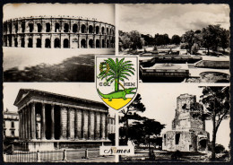 FRANCE - NIMES - LES ARENES - JARDIN DE LA FONTAINE - LA MAISON CARREE - LA TOUR MAGNE - I - Nîmes