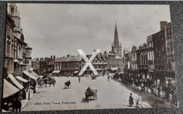 HEREFORD HIGH TOWN OLD B/W POSTCARD HEREFORDSHIRE - Herefordshire