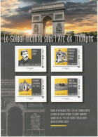Le Soldat Inconnu Sour L'Arc De Triomphe - Neuf - 4 Timbres VP - Autoadhesif - Autocollant - Collector - Collectors