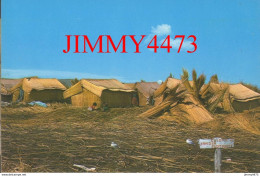 PUNO - PEROU - Casas Tipicas De Los Uros, En El Lago Titicaca - N° 1972 - Perù