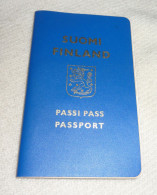 Finland 1984 Passport Passeport Reisepass - Historische Dokumente