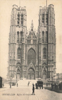 CPA Bruxelles-Eglise Ste Gudule       L2798 - Monumenti, Edifici