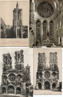 CPA -LAON- La Cathédrale -lot De 7 Cartes - Laon