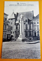 OUDENAARDE - OUDENAERDE -  Gedenkteken Aan De Gesneuvelden 1914-1918 En Boudewijnstoren - Oudenaarde