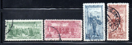 Tschechoslowakei,  1929, Freimarkensatz "Landschaften", 3-10Kcs., MiNr.291-294, Gestempelt (19529E) - Usati