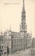 CPA Bruxelles-Hôtel De Ville      L2798 - Monumenti, Edifici