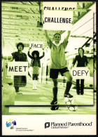 SOLIDARITY - UNITED STATES - PLANNED PARENTHOOD - MEET / FACE / DEFY / CHALLENGE- FOOTBALL PLAYER - GO CARD POSTCARD - I - Publicidad