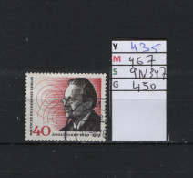 P. FIXE Obl 435 YT 467 MIC 9N347 SCO B450 GIB Von Adolf Staby Technicien De La Radio  1974 *Berlin* 75/03 - Used Stamps