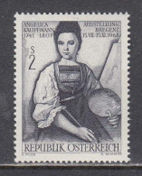 Austria 1968 - Angelika Kauffmann, Malerin, Mi-Nr. 1269, MNH** - Ungebraucht