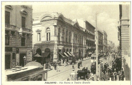 Palermo. Via Roma E Teatro Biondo. - Palermo