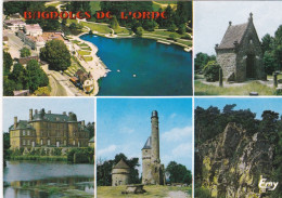 Bagnoles De L'Orne - Station Thermale - Le Lac Et Le Casino (Multi-vue) - Bagnoles De L'Orne