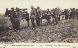 1-MIL 01 24 - ARMEE TURQUE - LES MITRAILLEUSES - War 1914-18