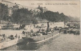Paris - La Seine Au Port St.Nicolas - (G.2082) - Die Seine Und Ihre Ufer