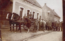 Militaria - Allemagne - Soldats Avec Attelage De Chevaux - Oblitérarion 7inf. Division - Carte Postale Ancienne - Guerre 1914-18