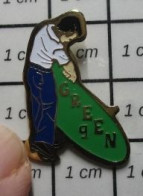 2020 Pin's Pins / Beau Et Rare / SPORTS / GOLF GOLFEUR GREEN - Golf