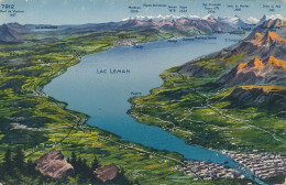 PC46396 Lac Leman. Phototypie. B. Hopkins - Monde