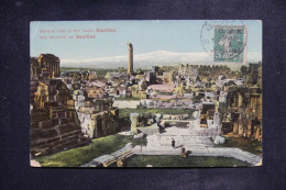 SYRIE - Affranchissement Semeuse De Beyrouth Sur Carte Postale Pour Toulon En 1920  - L 150965 - Covers & Documents