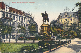 PC46459 Koln. Kaiser Wilhelm Denkmal. 1910. B. Hopkins - Monde