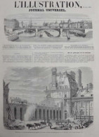 Démolition Du Pavillon De Flore Et De La Galerie Du Musée - Page Originale 1861 - Historical Documents