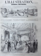 Fête Offerte à LL. MM. Le Roi Et La Reine De Prusse Par M. Maréchal Mac-Mahon - Page Originale 1861 - Documents Historiques