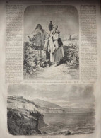 Vue De Monaco - Types De Serfs Russes - Page Original 1861 - Historische Dokumente