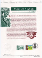 - Document Premier Jour MOUTIER D'AHUN (Creuse) 13.12.1997 - - Abdijen En Kloosters