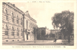 FR47 AGEN - Place De Verdun - Archives Departementales - Belle - Agen
