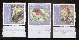 KAZAKHSTAN 1997●Tulips●Flowers●●Tulpen●Blumen●Mi182-84 MNH - Kazajstán