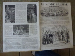 Le Monde Illustré Décembre 1865 Espagne Beit Lehem Colonies Sénégal - Revistas - Antes 1900