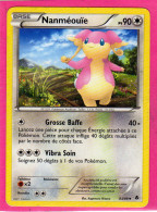 Carte Pokemon Francaise 2011 Noir Et Blanc Pouvoir Emmergeant 83/98 Nanmeouie 90pv Occasion - Noir & Blanc