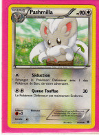 Carte Pokemon Francaise 2011 Noir Et Blanc Pouvoir Emmergeant 85/98 Pashmilla 90pv Bon Etat - Noir & Blanc