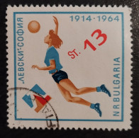 BULGARIA  BULGARIE  Bulgarien  - 1964 - Used - Pallavolo