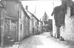 52-COLOMBEY-LES-DEUX-EGLISES- CARTE-PHOTO- UNE RUE - Colombey Les Deux Eglises