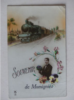 Belgique : Souvenir De Monignies ( Train ) - Momignies