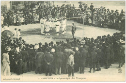 18 SANCOINS. La Gymnastique. Les Trompettes 1911 - Sancoins