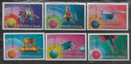 AJMAN    N° 149  PA 125 * *  Espace Vehicules Lunaires - Asia