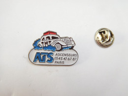 Beau Pin's , Auto Citroën , Traction , Ascenseurs ATS - Citroën