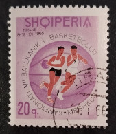 ALBANIA Albanien - 1965 - BASKETBALL - Used - Pallacanestro