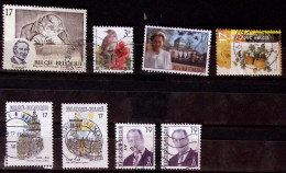 Belgique 1997 8 Timbres Oblitérés, Liste COB Ci-dessous : - Gebraucht