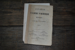 Annales De L'Académie D'archéologie De Belgique 2è 3è Liv. 1867 Sigles Ligulins Alden-Eyck Tanchelijn Muiden Anvers RARE - Belgium