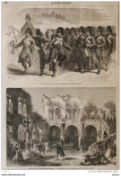 Les Peselniks, Danseurs Et Chanteurs Des Régiments Russes - Page Original - 1861 - Historische Dokumente